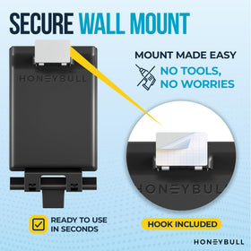 HONEYBULL side profile showing thin durable acrylic for safety