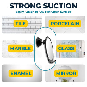 HONEYBULL suction mount detail demonstrating secure tool-free installation