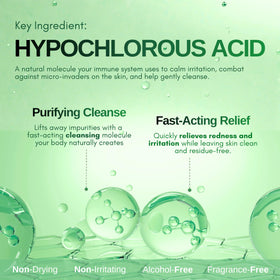 Honeydew Labs BIONA label detail showing pH 5.5 and simple ingredients, clarity benefit