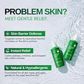 Honeydew Labs BIONA mist spraying from bottle, fast cooling and cleansing benefit