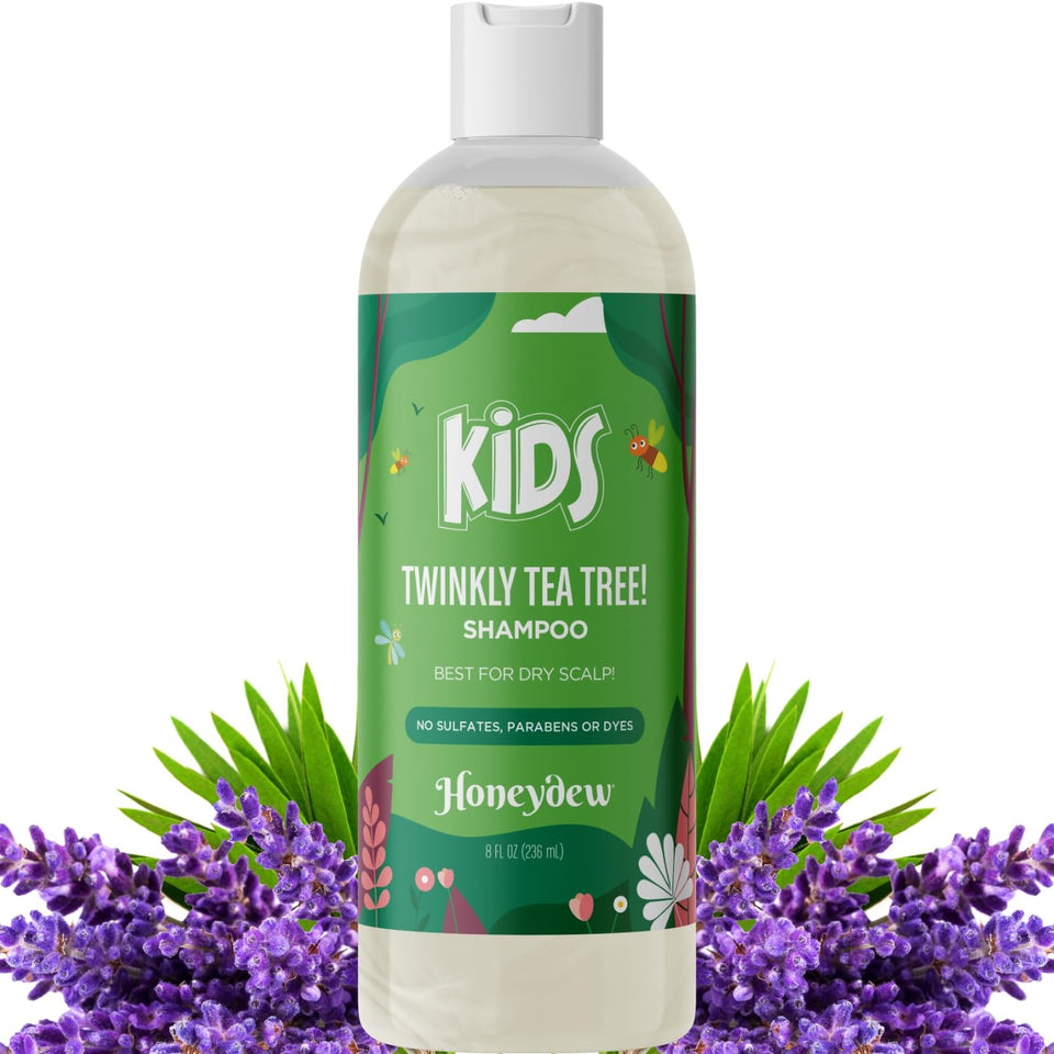 HONEYDEW front packaging showing gentle kids scalp shampoo benefits