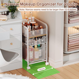 hongtamoya drawer interior with adjustable dividers for organized beauty items