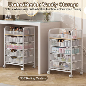 Hongtamoya open drawers with dividers demonstrating tidy organization