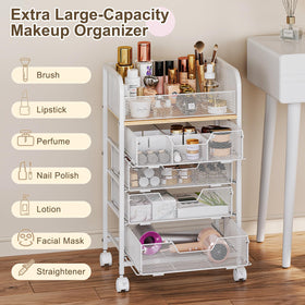 Hongtamoya next to vanity showing size and space-saving advantage
