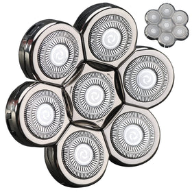 HONTEC boxed pack with seven heads illustrating ready-to-replace convenience