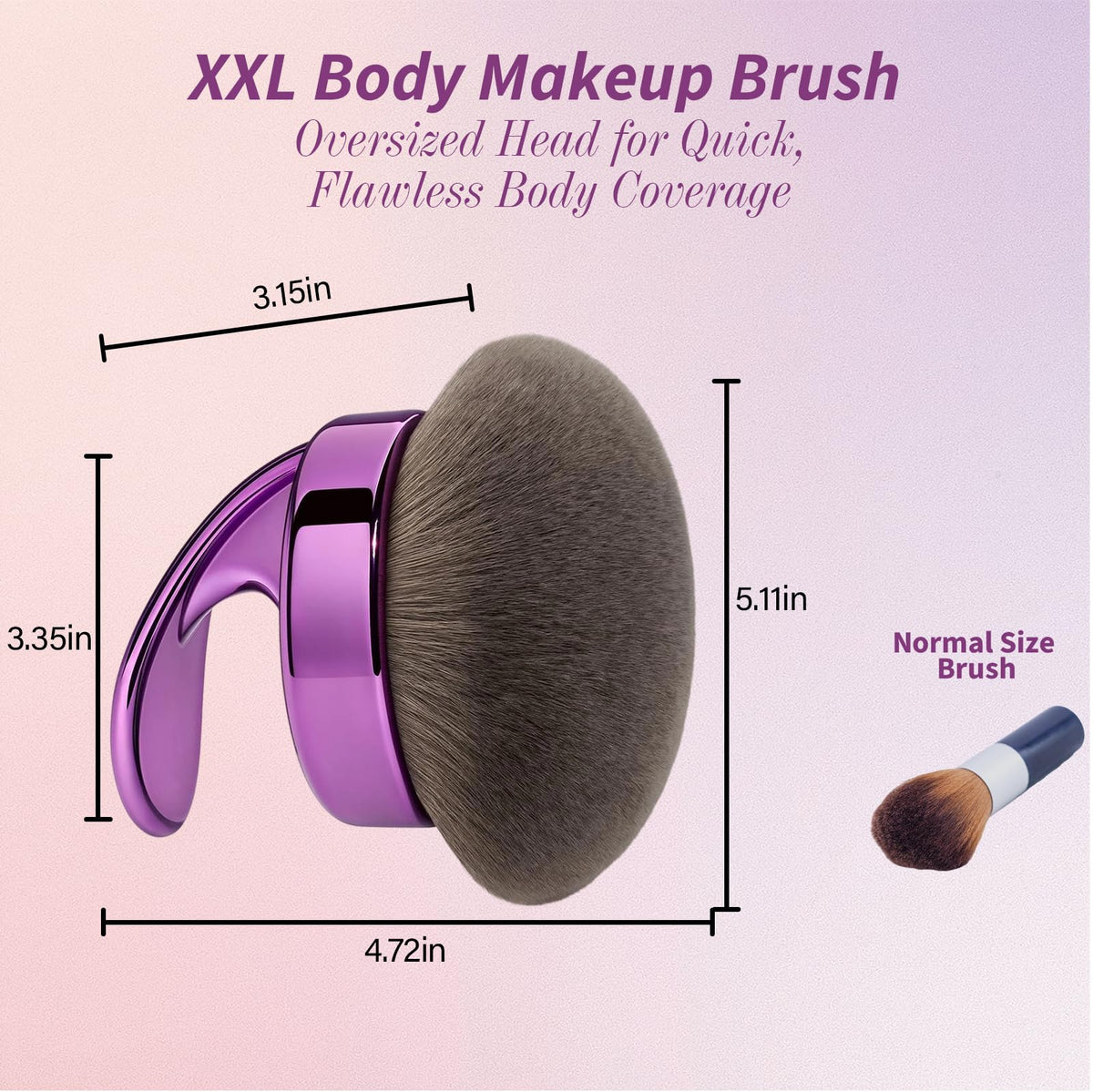 Hoostee purple handle and ferrule detail conveying elegant gift-ready design