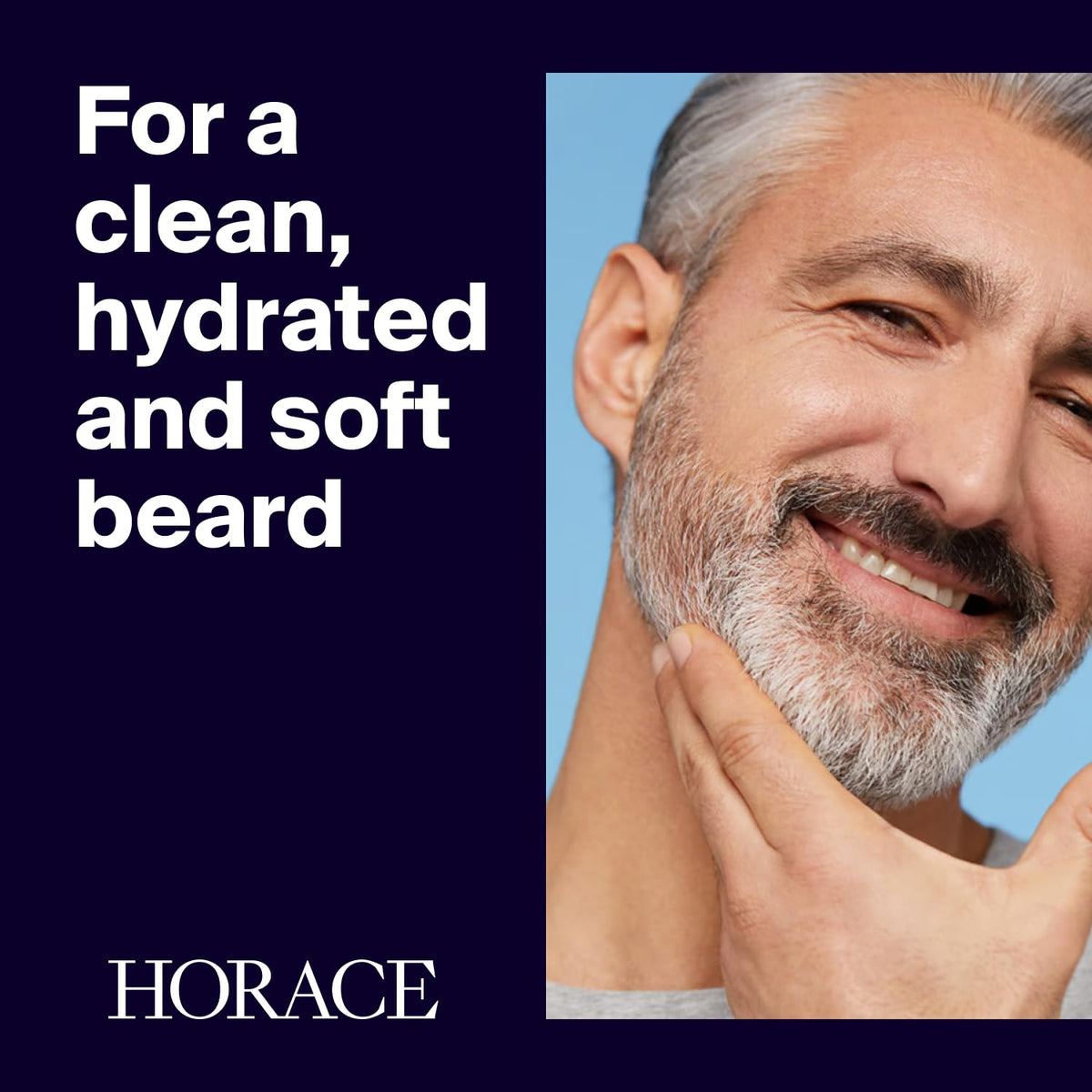 HORACE bottle dispensing shampoo demonstrating easy pump use benefit