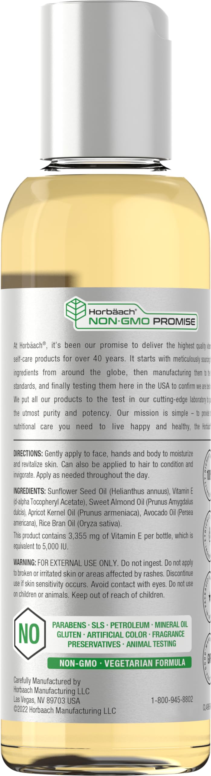 Horbäach dropper pouring golden oil highlighting easy targeted application