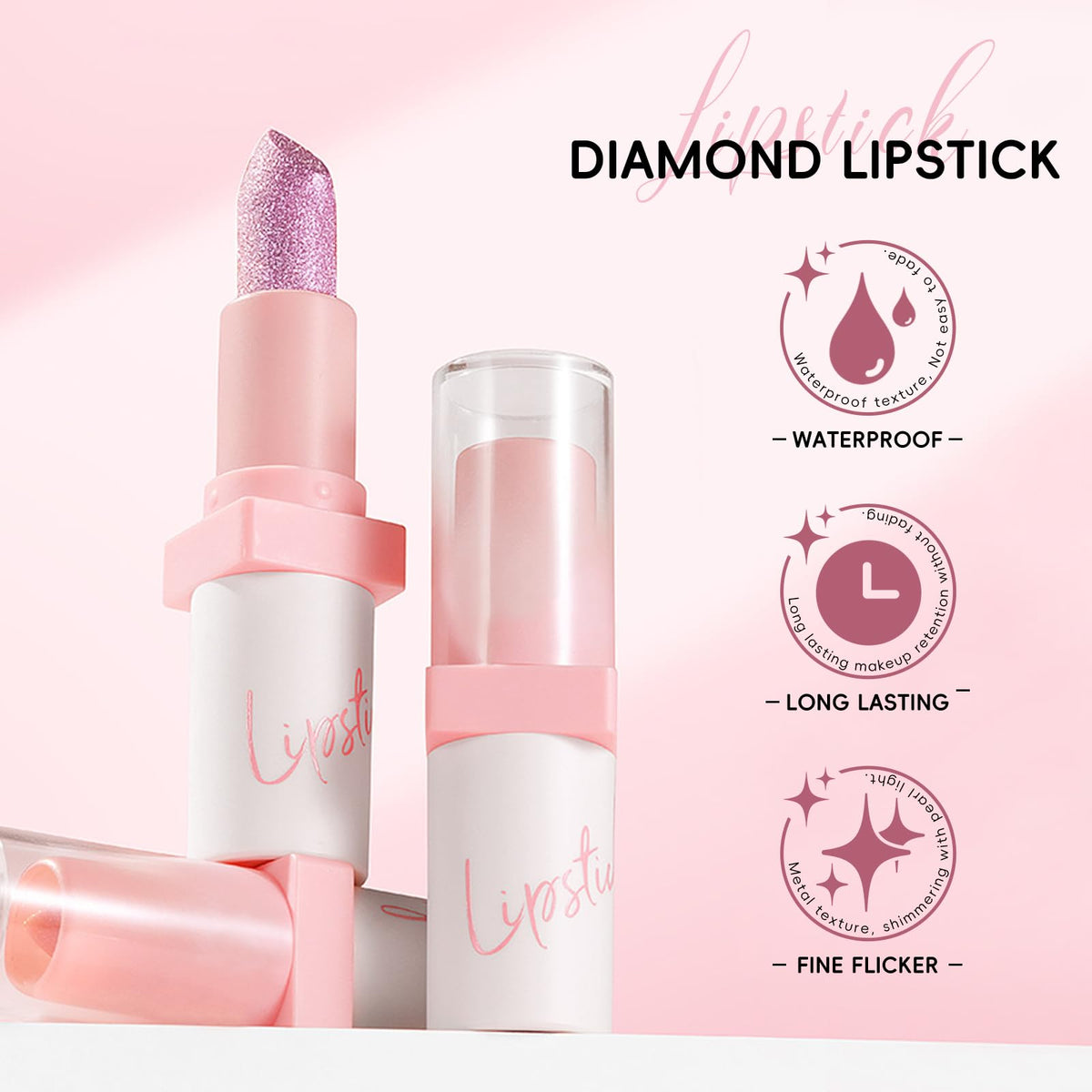 HOSAILY lipstick being applied with liner showing precise definition benefit