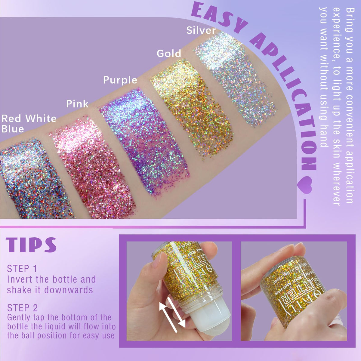 HOSAILY applied on cheekbone giving instant shimmer and camera-ready highlight