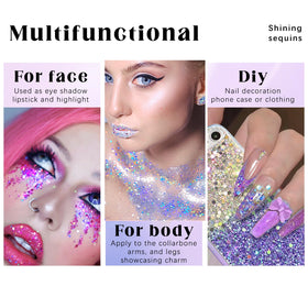 HOSAILY blended Golden Ocean and Neon Violet on hand for custom hues