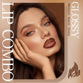 HOSAILY brown lip liner close-up tip for precise definition and fuller lips benefit