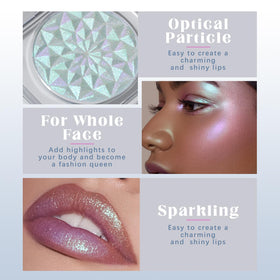 HOSAILY inner-corner application illustrating brightening effect and precise highlight