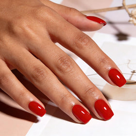 HOSAILY nails on fingers showing size fit and natural seamless blend