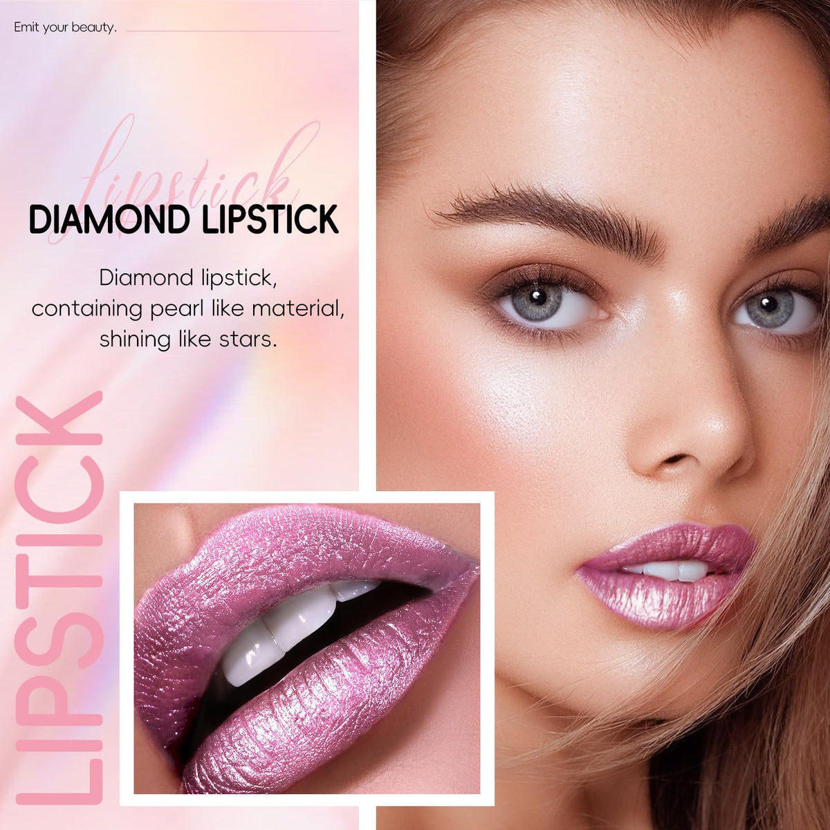 HOSAILY close-up of creamy bullet texture highlighting smooth application benefit