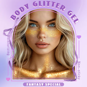 HOSAILY roller close-up showing holographic glitter texture for precise application