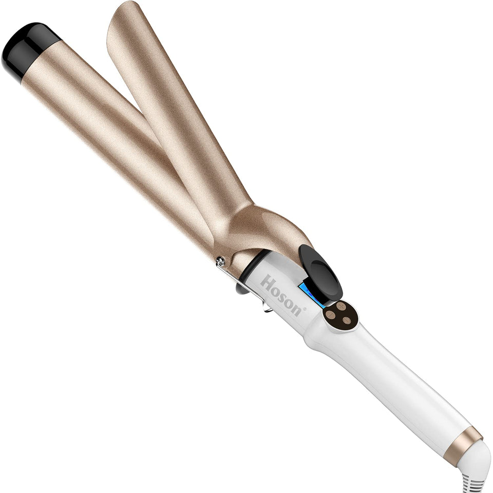 Hoson front view showing large barrel for faster styling and smoother curls