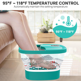 HOSPAN LED display showing temperature and timer for precise warmth