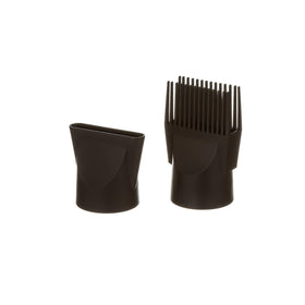 Hot Beauty concentrator nozzle in use smoothing hair for precise styling