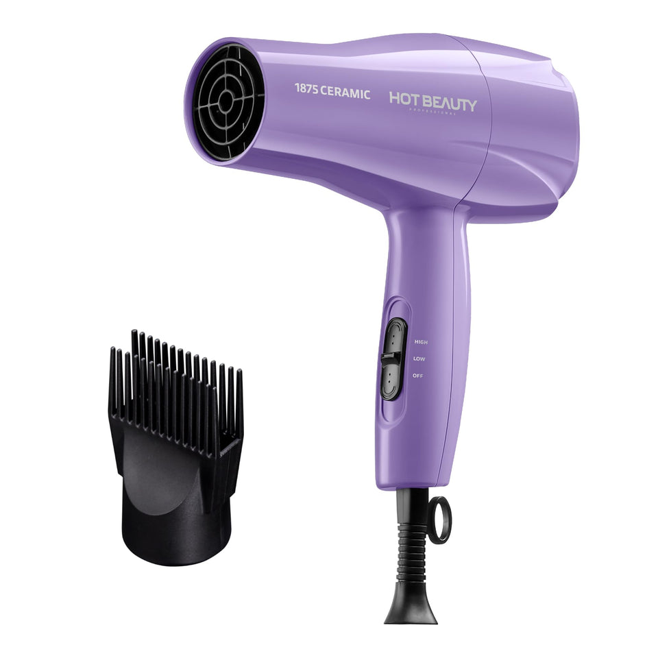 Hot Beauty front view showing compact dryer and strong airflow benefit