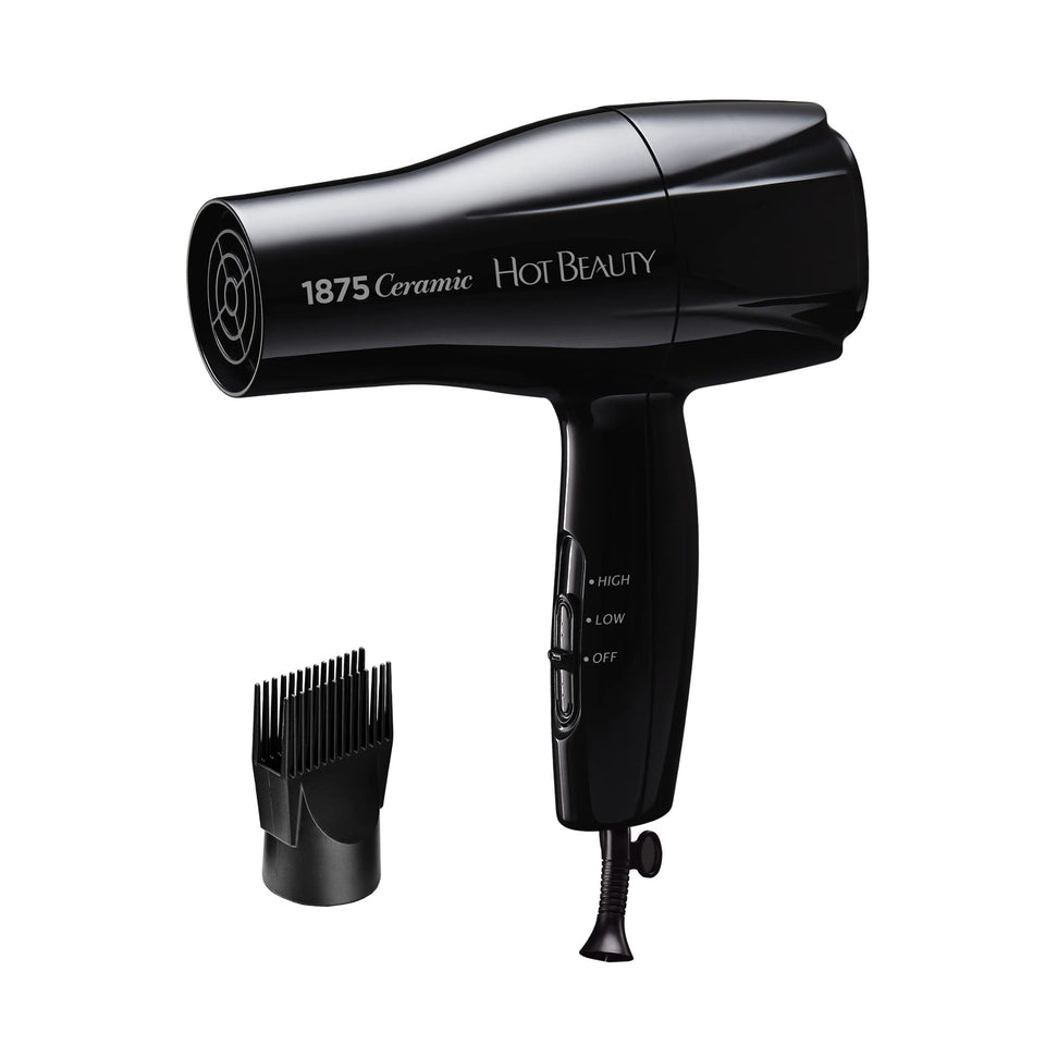 Hot Beauty front view of dryer showing power and sleek design benefit