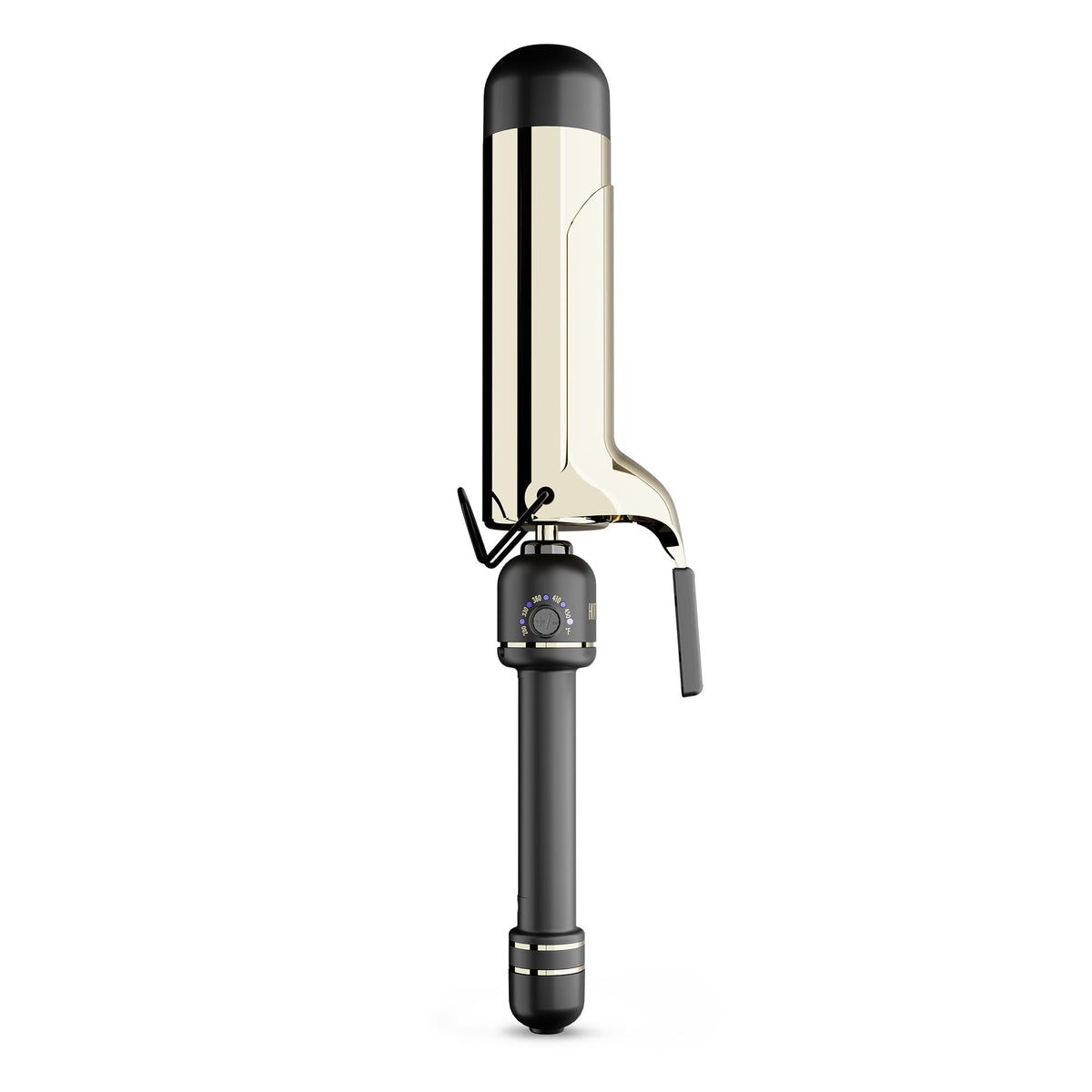 HOT TOOLS front view of curling iron showing sleek professional design and versatility