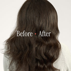 HOT TOOLS curling iron beside ruler showing extended 6-inch barrel for long hair