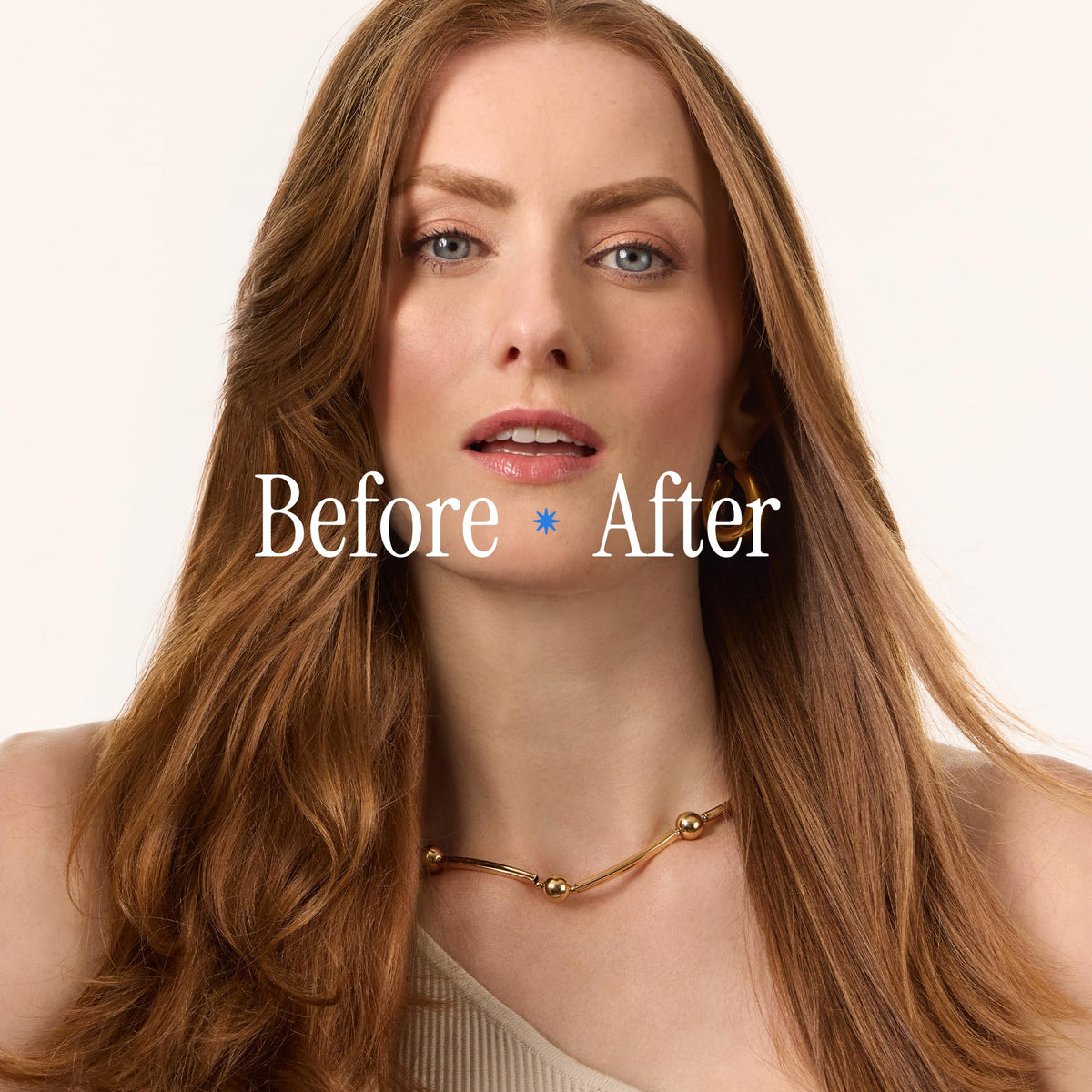 HOT TOOLS flat iron styling hair into curl showing fast heat and polished results