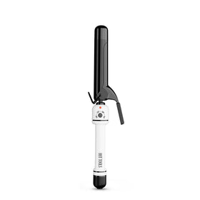 HOT TOOLS front view of curling iron showing ergonomic design and glossy finish