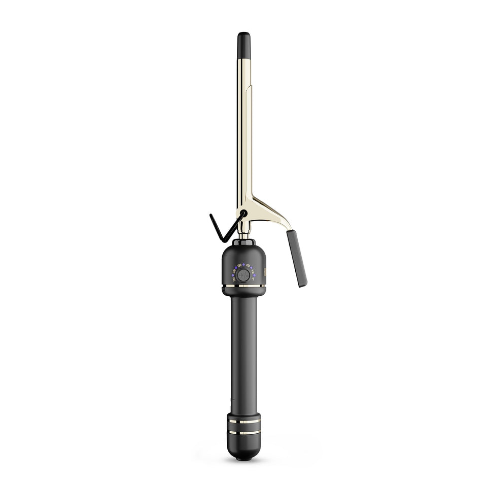 HOT TOOLS front view of extended 6 inch barrel showing professional design and reach