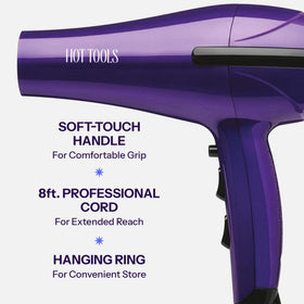 Hot Tools styling pik combing textured hair for stretched finish