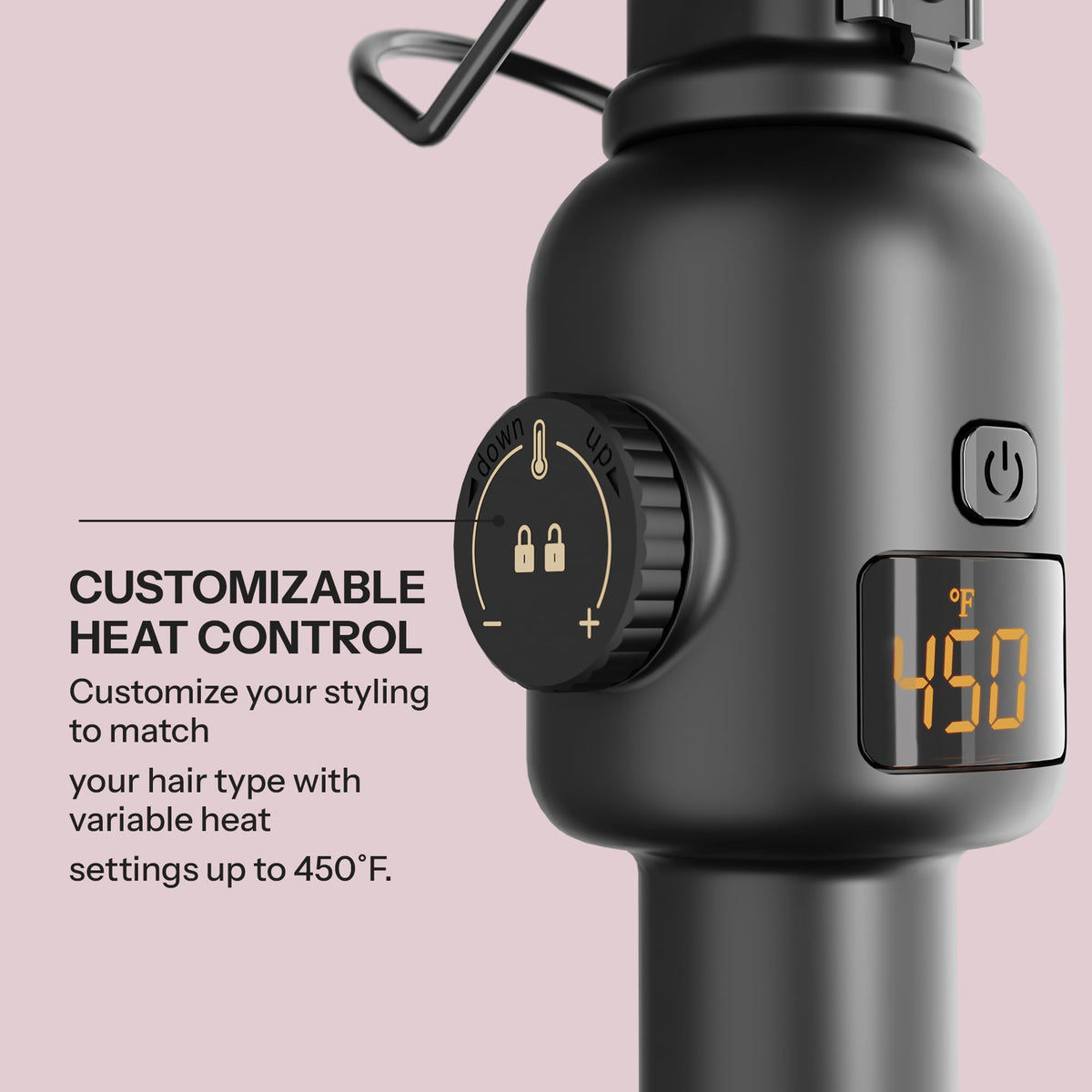 HOT TOOLS waver used on long hair delivering consistent, defined waves