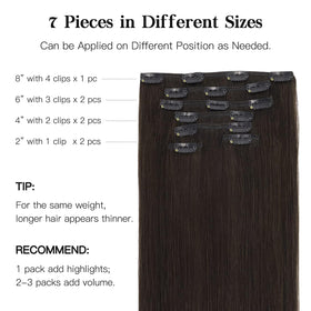 hotbanana straight 18 inch wefts displayed to show length and smooth texture