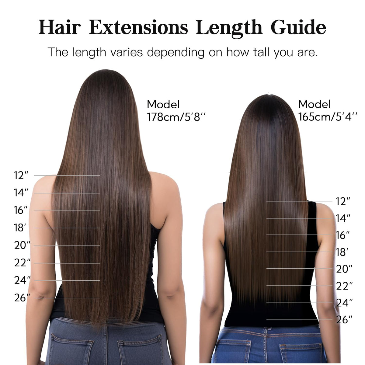 hotbanana laid out set showing 120g weight and varied-width wefts for coverage