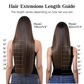 hotbanana laid out set showing 120g weight and varied-width wefts for coverage