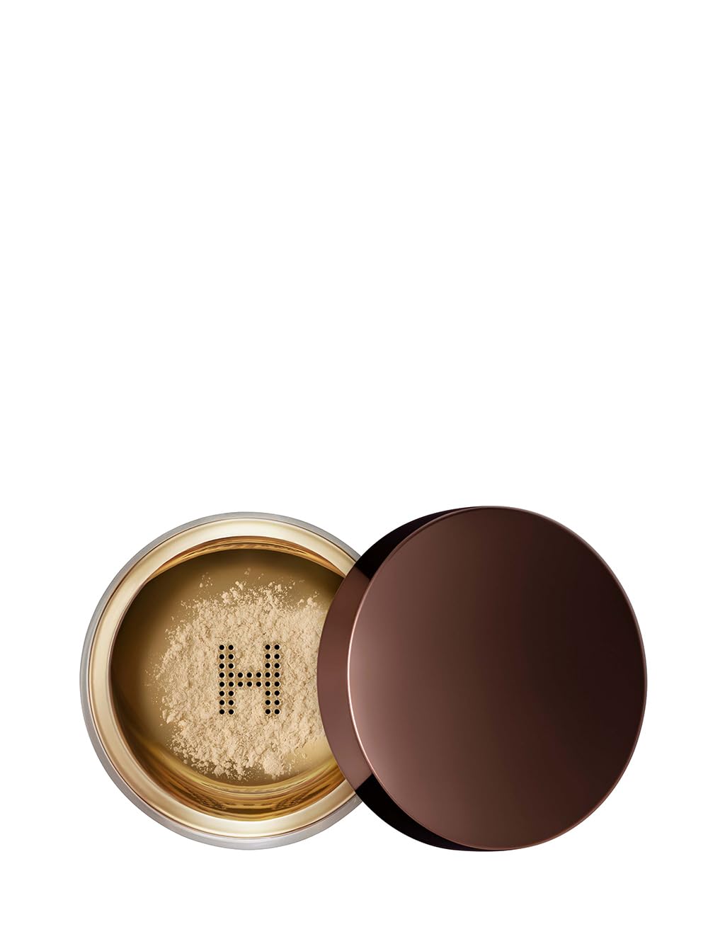 HOURGLASS Veil sifter detail demonstrating mess-free gold dispenser for precise use