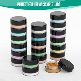 Houseables jar filled with lip balm demonstrating sample portioning benefit
