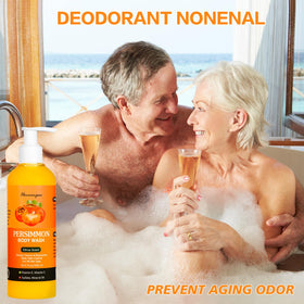 Hoveimpee bottle in shower lifestyle scene delivering daily freshness benefit