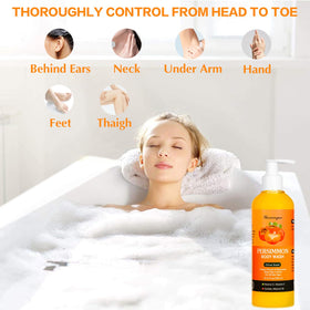 Hoveimpee 300ml bottle in hand showing size and travel-friendly convenience