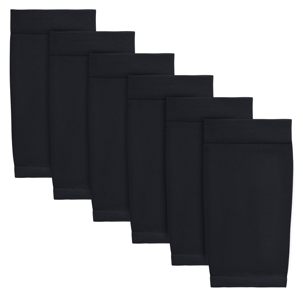 HOVEOX front view of three pairs black sleeves showing neat compact packaging and convenience
