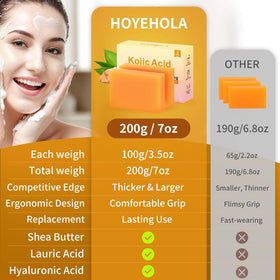 HOYEHOLA soap bar on sink illustrating daily bathroom use and hydration