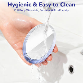 hoyesch product label close-up showing materials and longevity information benefit
