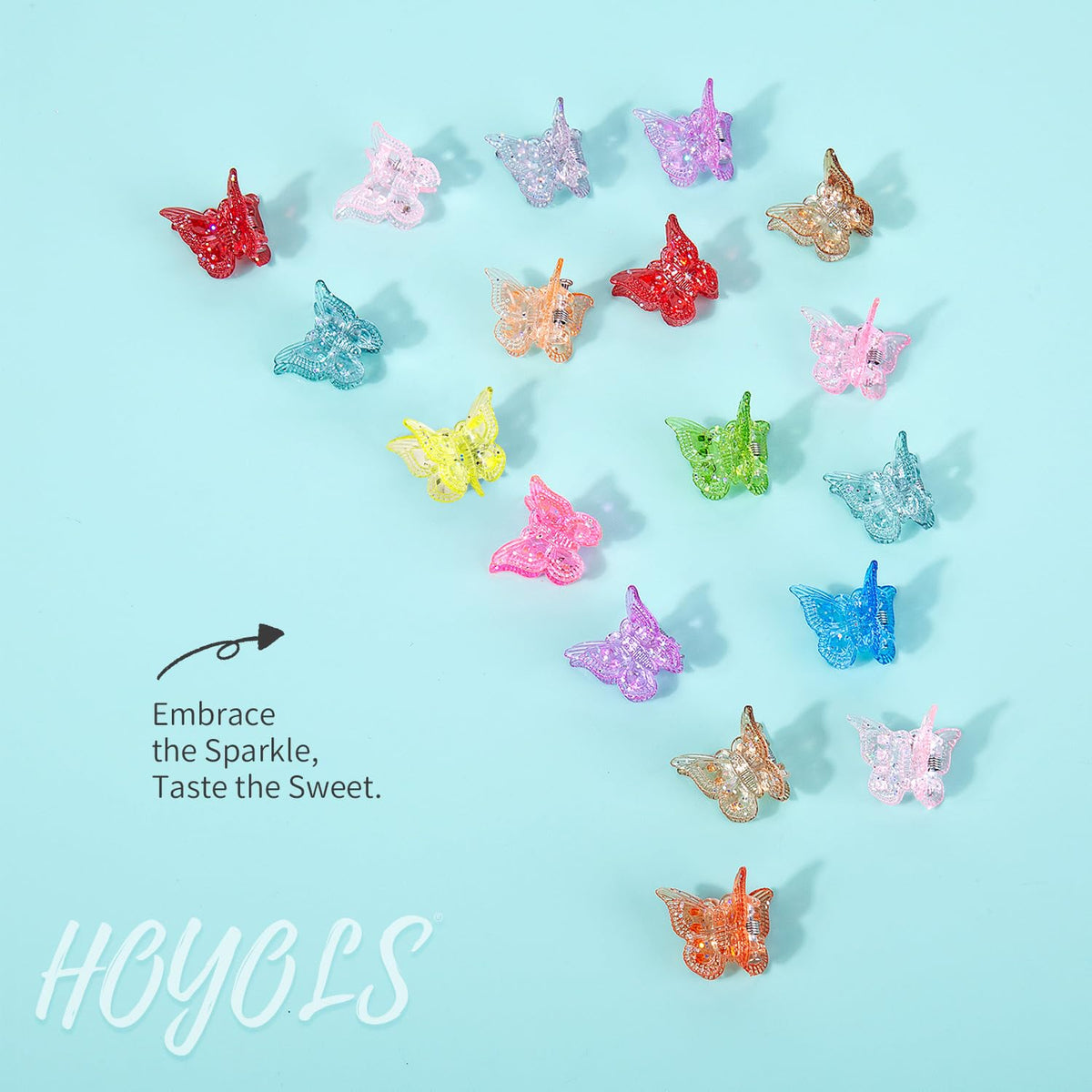 HOYOLS clips in festival outfit demonstrating instant Y2K sparkle