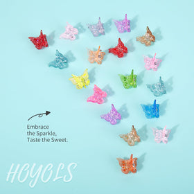 HOYOLS clips in festival outfit demonstrating instant Y2K sparkle