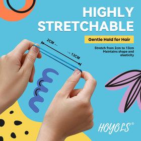 HOYOLS close-up texture of TPU bands highlighting smooth snag-free surface