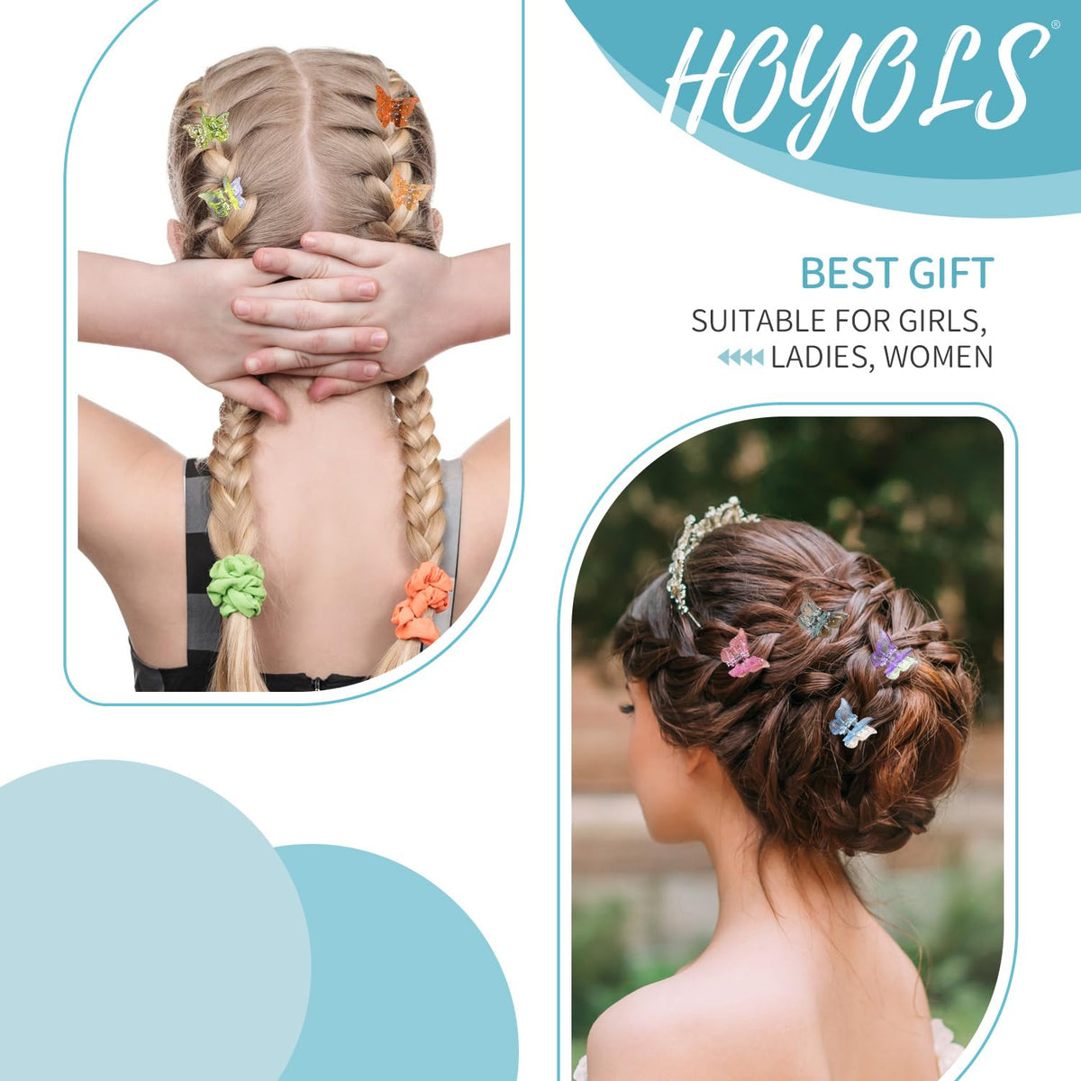 HOYOLS clip held in hand to show true small size and easy handling