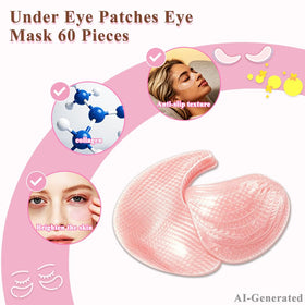 HPUFKOT hydrogel detail with shimmer, emphasizes nourishing moisture delivery