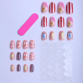 HPYFOI kit contents with file, wooden stick and jelly tabs for easy application