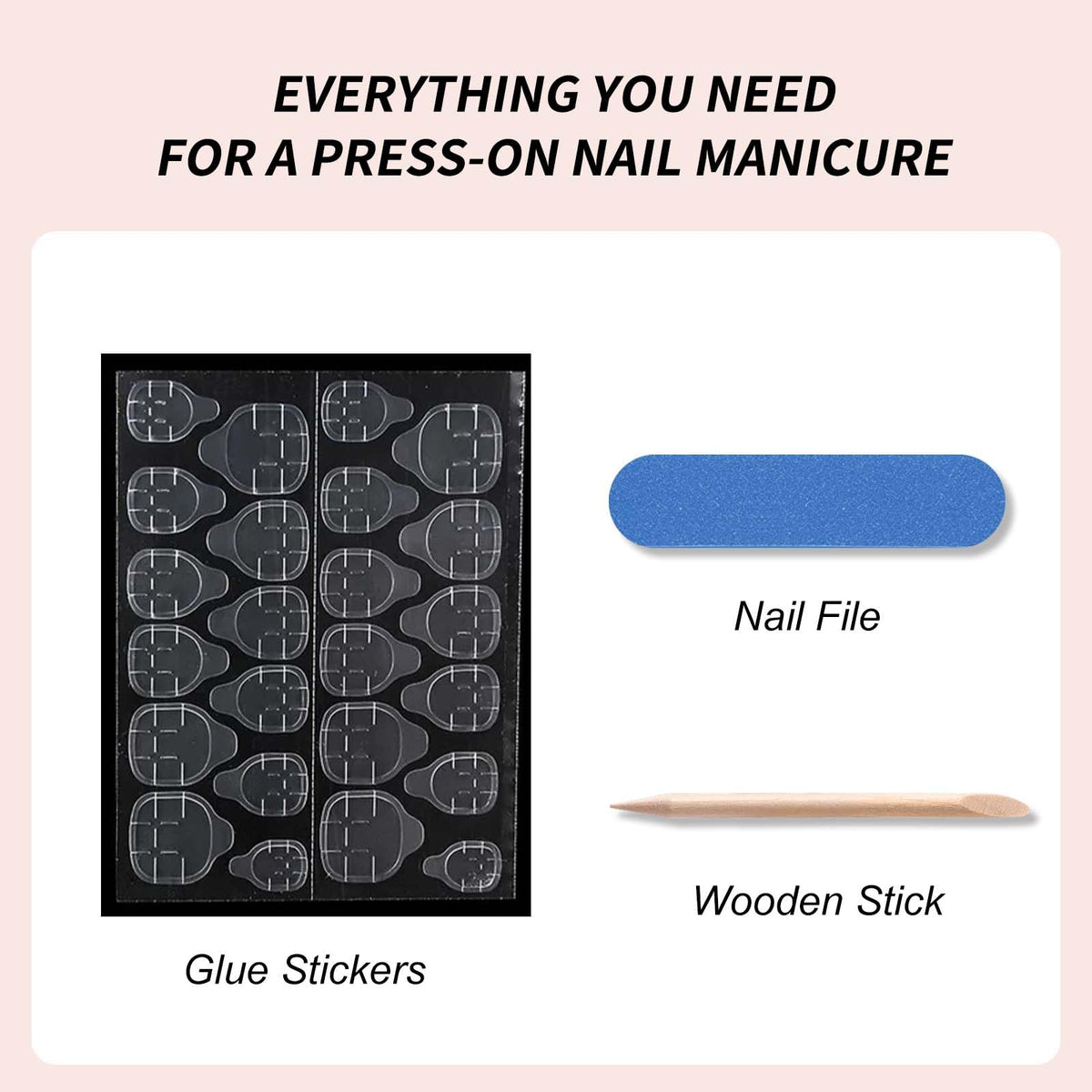 HPYFOI hand wearing nails next to ruler to show size and scale fit