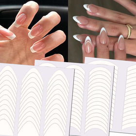 HPYFOI display of three arc shapes showing choice for varied nail widths